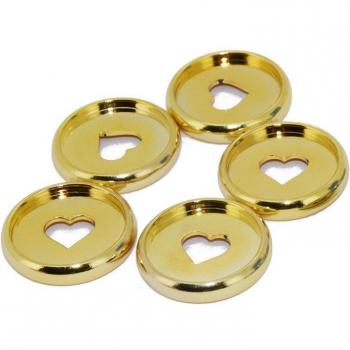 Liebe-Kinder‑Block 24 Stück – Herzform, 23 mm