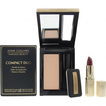 Joan Collins Compact Duo Powder 6g, Helene Lipstick 3.5g, 6 g