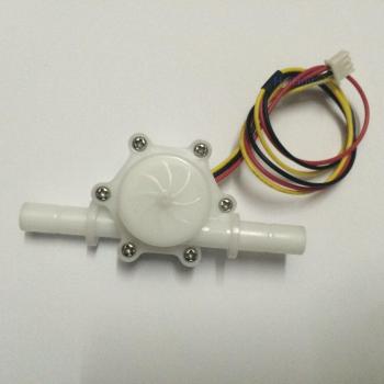 3/8 Quick Fit FDA Plastic Turbine Water Flow Sensor