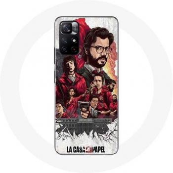 Cover per Xiaomi Redmi Note 11s 5G La Casa De Papel poster