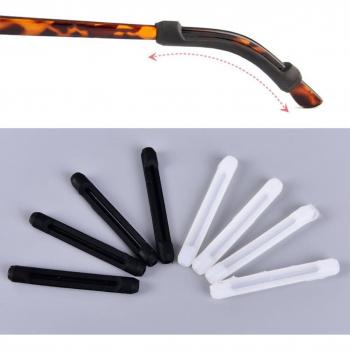 Soporte Gancho de Oreja Transparente Para Gafas 2 Pares
