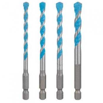 Bosch Hex‑9 Broca Multiuso 5.5 a 8 mm (Caja de 4)