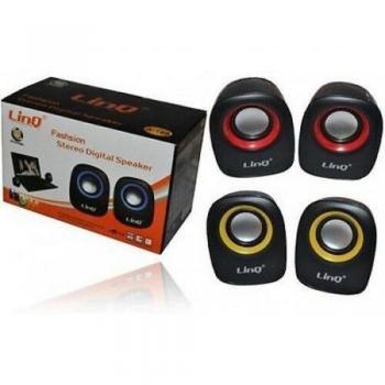 Mini Casse Stereo USB 2.0 per PC e Notebook Linq A-180