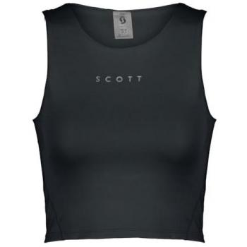 Camiseta Scott Endurance Sports Top Negro Mujer