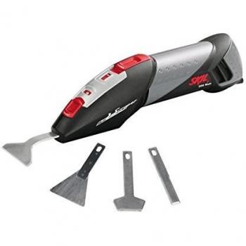 Rascadora de pintura eléctrica Skil 7710AA (200 W, 3 velocidades, juego de 4 accesorios)