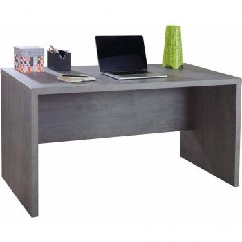 Arona Scrittoio Consolle Moderno Grigio Cemento 140x69h74