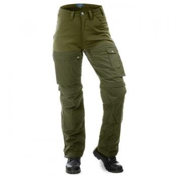 Pantalones Arrak Outdoor Flexibles, Versión Zip Off, Verde 38 – Mujeres
