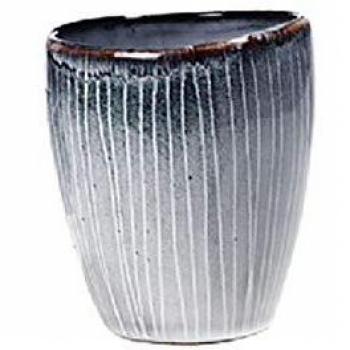 Broste Copenhagen Keramikbecher Graublau