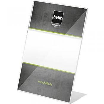 Helit Acryl Tischaufsteller the presenter für DIN A5 hoch