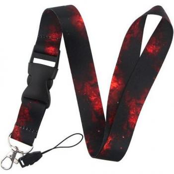 Sternenhimmel Lanyard mit buntem Druck