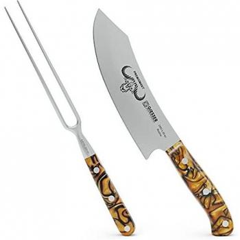 Giesser PremiumCut Spicy Orange 2er Tranchierset