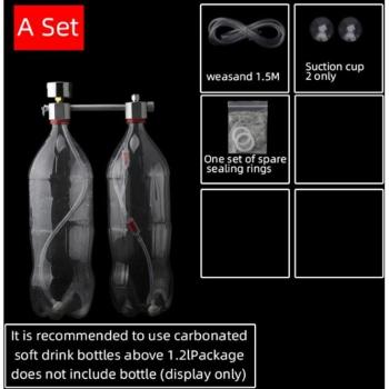 CO2 Generator Kit for Fish Tanks with Solenoid Valve and Accessories