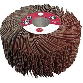 Calflex-RNC12050/60-Rueda mil hojas de núcleo corte desigual RNC (Ø Ext. 120 mm Espesor 50 mm Núcleo 19K Grano 60)