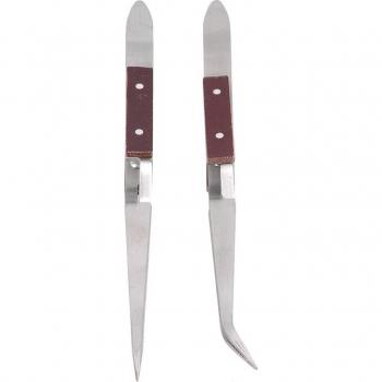 Corrosion-Resistant Cross Lock Tweezers