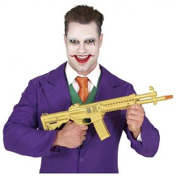 Rifle Ruso Dorado de Bufón Risueño de 68 cm