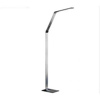 FISCHER & HONSEL LED-Stehleuchte Geri aluminiumfarben