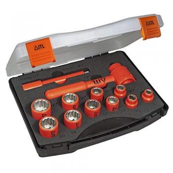 ITL Insulated 3/8 Drive Socket Set, 12 Piece