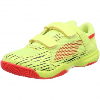 Puma Unisex-Kinder Evospeed Indoor NF EU 5 V Jr Multisport Schuhe, Fizzy Yellow, 32 EU