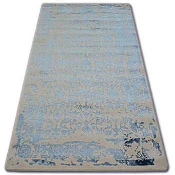 Alfombra acrílica Manyas 0920 marfil/azul 200x300 cm