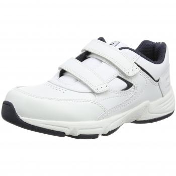 Start-rite Kids Meteor Indoor Shoes, White/Navy, 11.5 Child UK