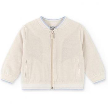 Bebé Sudadera con Crema y Cremallera (2‑3 años)