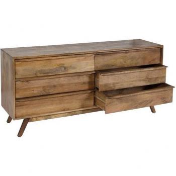 Mango Massivholz Kommode L96