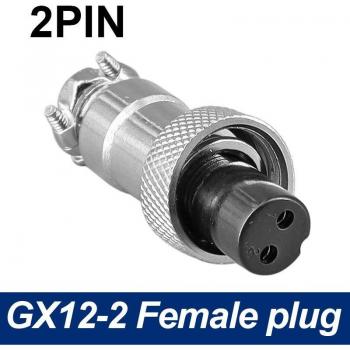 GX12 Luftfahrt-Adapter Weiblich 12 mm mit 2‑ bis 7‑Stiftoptionen – Hochleistungsschnellstecker 5 A, 125 V