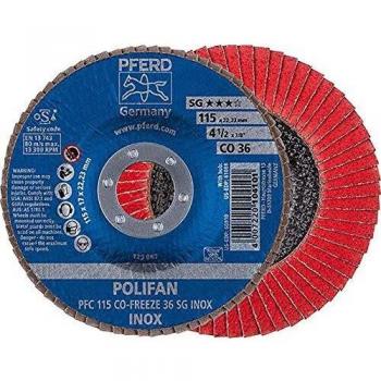 PFERD 67711580 PFC 115 CO-FREEZE 80 SG INOX Fächerschleifscheibe