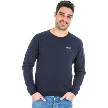 Heren Sweater - FAVORIETE OOM X HEART WAF XS marine