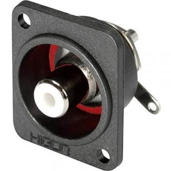 Hi-cefd-wht Connettore RCA Presa a pannello 2 Poli Dritti Bianco 1 pz. - Hicon