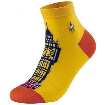 Chaussettes PIER POLO en coton pour hommes, décontractées, taille 39-44, motif multicolore