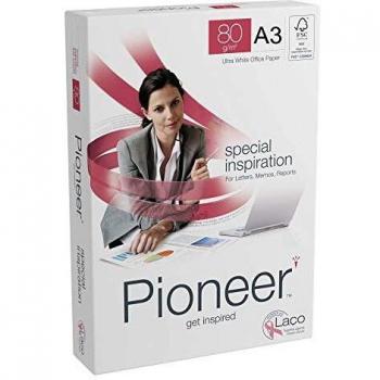 Papel A3 para inyección de tinta 80g/m² 500 hojas