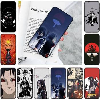 Naruto Itachi Black Soft Case for Samsung Note & A Series