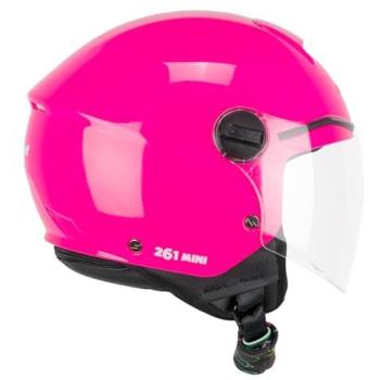Casco Moto Jet CGM 261a Bambino Fucsia Mini XS
