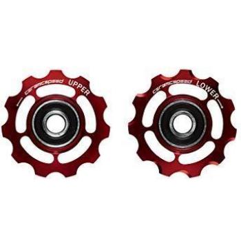 CeramicSpeed Schaltrollen Shimano 11‑fach – Rot (Standard)