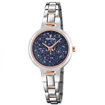 Festina Frauenschönes Edelstahl-Quarzmodell F20381/2