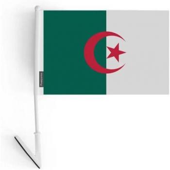 Algerian Flag Set – 5 Pieces, 14x21cm, Double‑Sided Poly