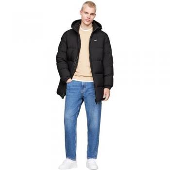 Chaqueta Winter Essential Negra Tommy Jeans XL Sustentable