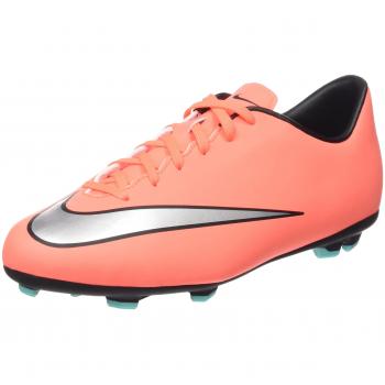 Nike Mercurial Victory V Fg Unisex Kid's Football Shoes Orange 36.5 EU