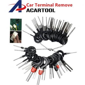 Multi-Piece Electrical Wiring Crimp Connector Pin Extractor Set