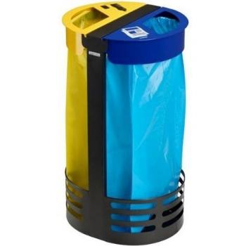 SUPPORTO SACCO 2 FLUSSI 2x75 L DA APPOGGIARE O LINEA CITWIN