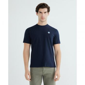 North Sails Basic Bollo Short Sleeve T-shirt Navy Blue male S