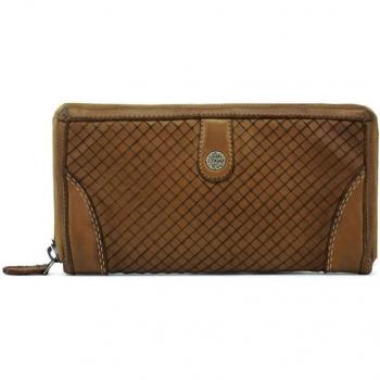 STEPPING STRONG STAMP - cartera Miram ST52714, mujer, piel lavada, color taupe