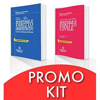 Kit manuali superiori 2021/2022: Manuale superiore di civile + Manuale superiore di amministrativo