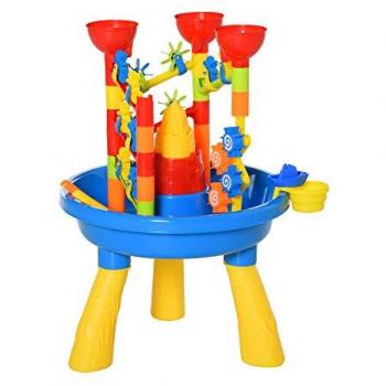 Water Table 30 pcs Waterpark Beach Toy Set Outdoor Sand Activities