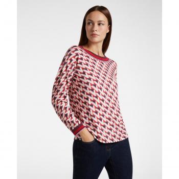 Elena Mirò - Jersey estampado de viscosa LENZING™ECOVE™