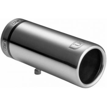 Ulter Sport Exhaust Tip - Round Ø50mm - Length 100mm - Installation 30-40mm - Inox