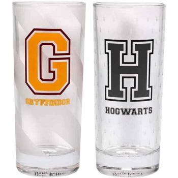 Set de Vasos de Harry Potter - H para Hogwarts y G para Gryffindor