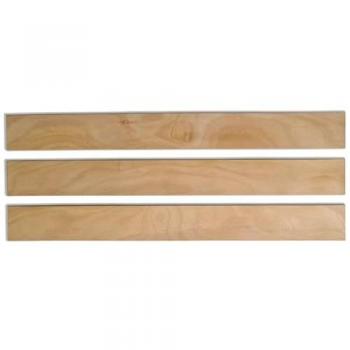 Lattes de Lit 82.7 cm - 7 Plis en Bois - Lot de 3