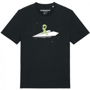 Papierflieger Alien Shirt – Unisex T-Shirt